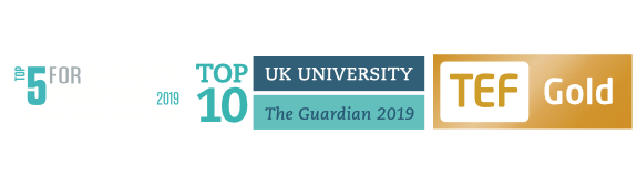 University Awards: Top 5 for graduate prospects 2019, The Guardian top 10 UK university 2019, TEF Gold